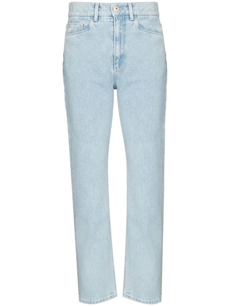 Wandler high-waisted straight-leg jeans - Blue von Wandler