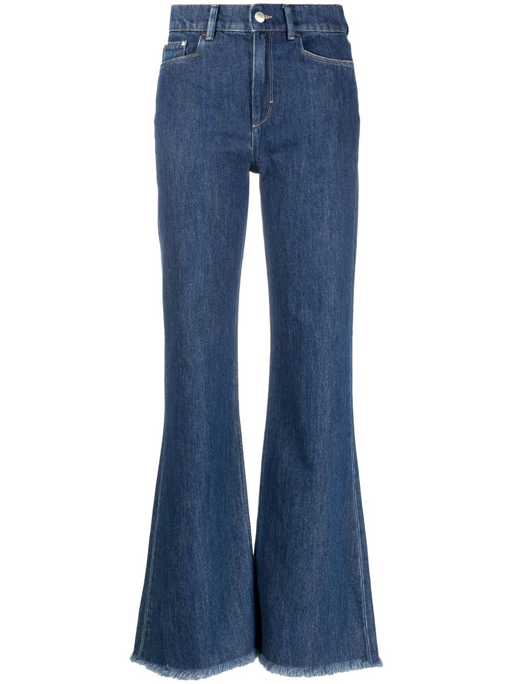 Wandler high-waisted flared jeans - Blue von Wandler