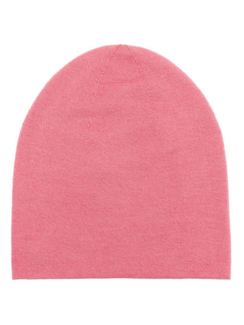 Warm-Me Flap-Me cashmere beanie - Pink von Warm-Me