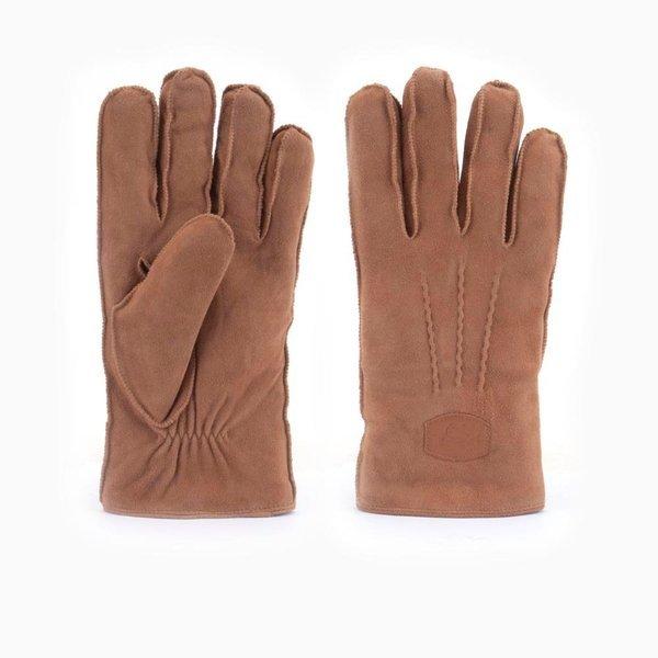 Men's Gloves Suede-m Herren Cognac M von Warmbat