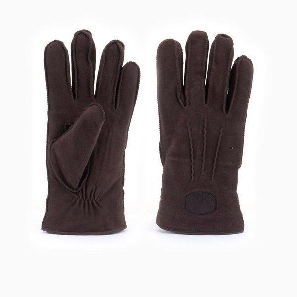 Men's Gloves Suede-s Herren Braun S von Warmbat