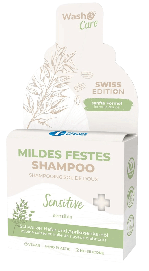 Swiss Edition Mildes Festes Shampoo Sensitive Damen Weiss ONE SIZE von Washo