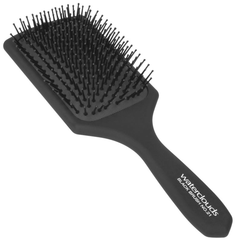 Black Brush - Paddle Brush 21 von Waterclouds