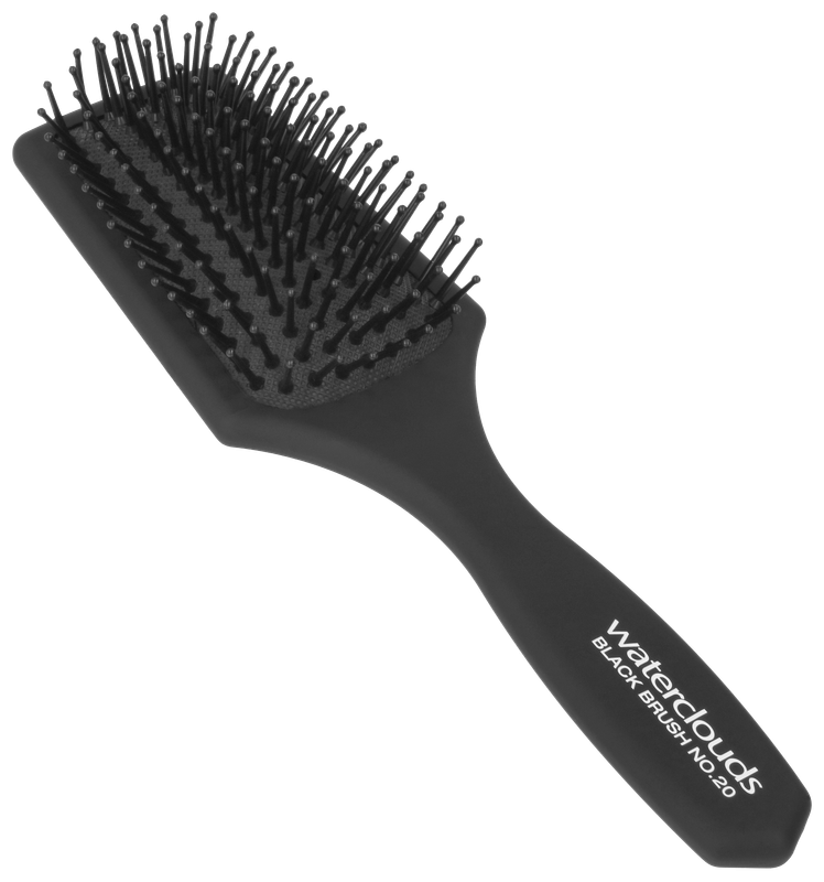 Black Brush - Paddle Brush Mini 20 von Waterclouds