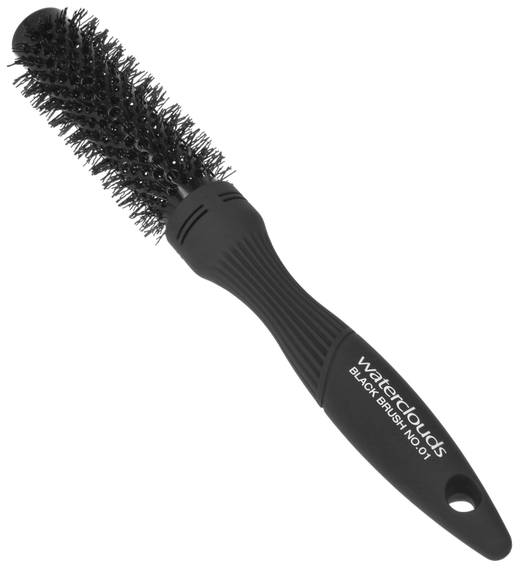 Black Brush - Round Brush No. 01 25 Mm von Waterclouds