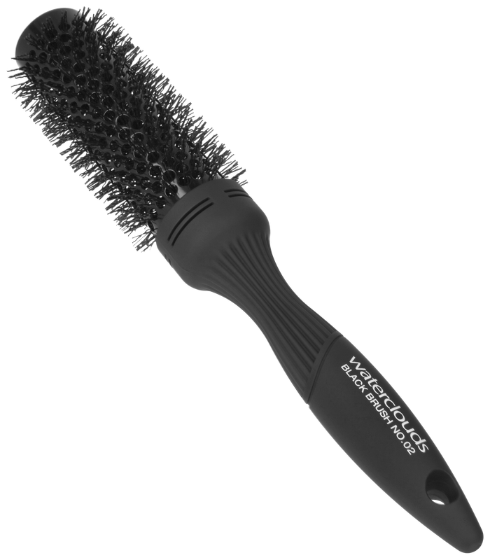 Black Brush - Round Brush No. 02 33 Mm von Waterclouds