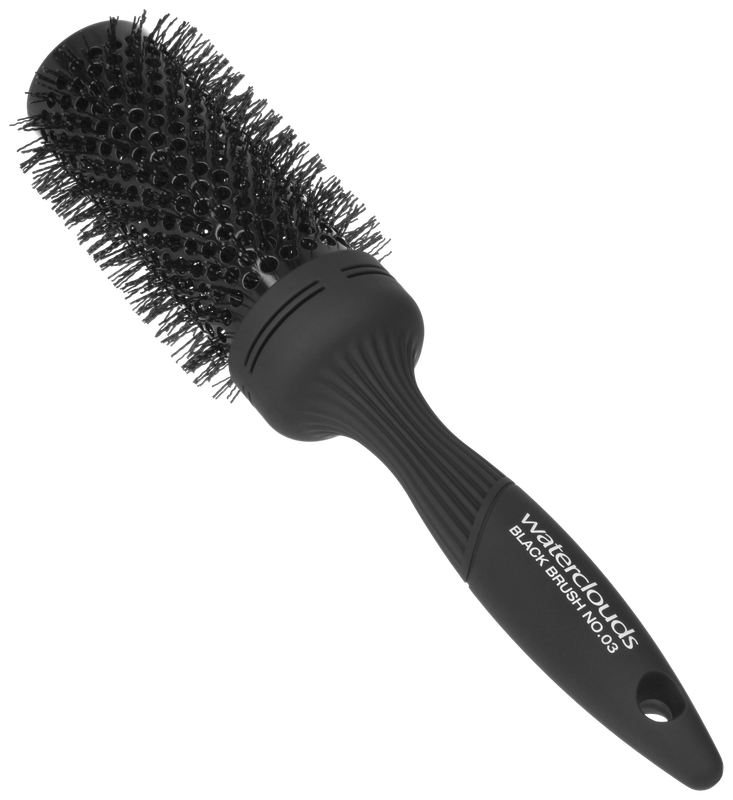 Black Brush - Round Brush No. 03 43 Mm von Waterclouds