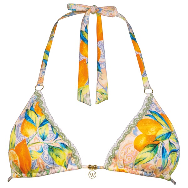 Watercult - Women's Dolce Whimsy Bikini Triangle Top - Bikini-Top Gr 44 weiß Watercult - Women's Dolce Whimsy Bikini Triangle Top - Bikini-Top Gr 44 weiß von Watercult