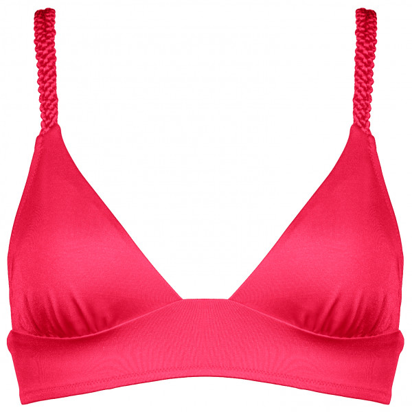 Watercult - Women's Makramé Love Bikini Top 7039 - Bikini-Top Gr 36 - Cup: C rosa/rot von Watercult