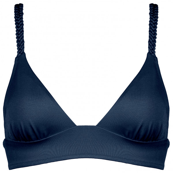 Watercult - Women's Makramé Love Bikini Top 7039 - Bikini-Top Gr 42 - Cup: B blau von Watercult
