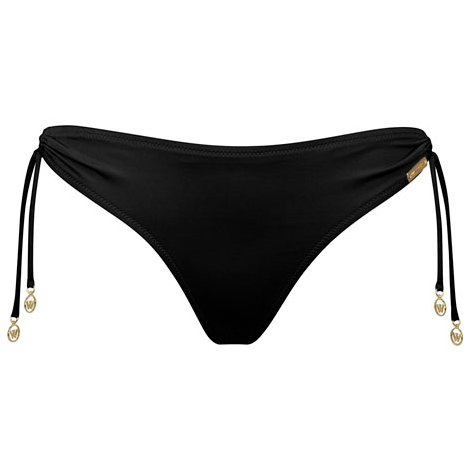 Watercult - Women's Shimmering Solids Adj. Bikini Bottoms - Bikini-Bottom Gr 36 schwarz von Watercult