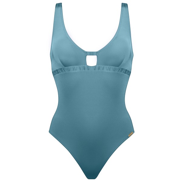 Watercult - Women's Shimmering Solids Swimsuit - Badeanzug Gr 36 - Cup: B;36 - Cup: C;38 - Cup: B;38 - Cup: C;40 - Cup: B;40 - Cup: C;42 - Cup: B;42 - Cup: C;44 - Cup: B;44 - Cup: C schwarz;türkis von Watercult