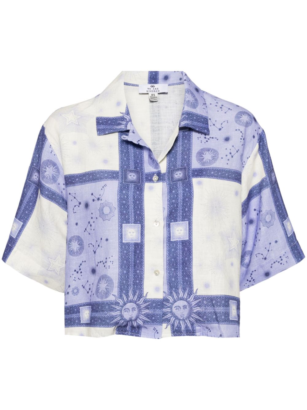 We Are Kindred Celeste linen shirt - Purple von We Are Kindred