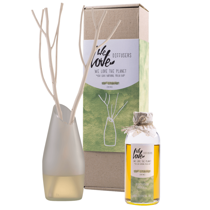 We Love The Planet - WLTP Raumduft Light Lemongrass 200ml von We Love the Planet