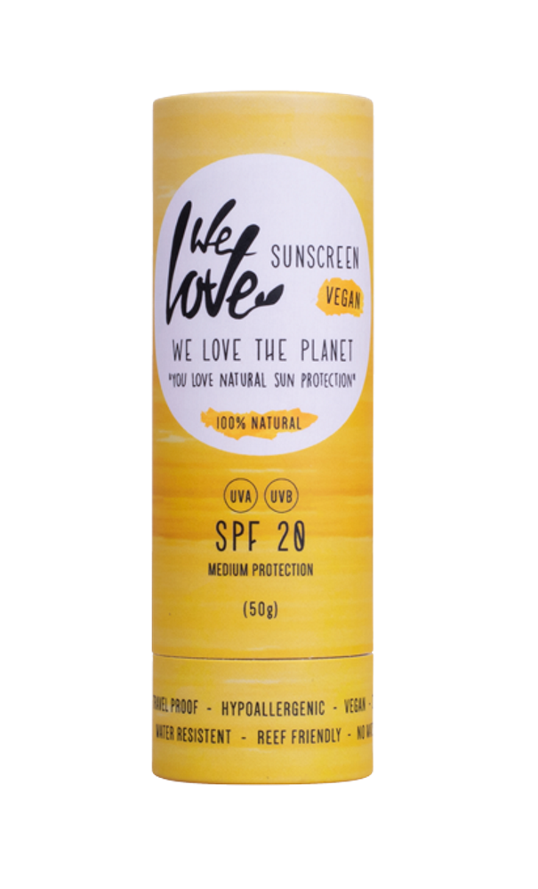 We Love The Planet - WLTP Sun Stick SPF 20 von We Love the Planet