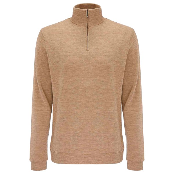 We Norwegians - Tind Zip Up - Merinopullover Gr M beige von We Norwegians