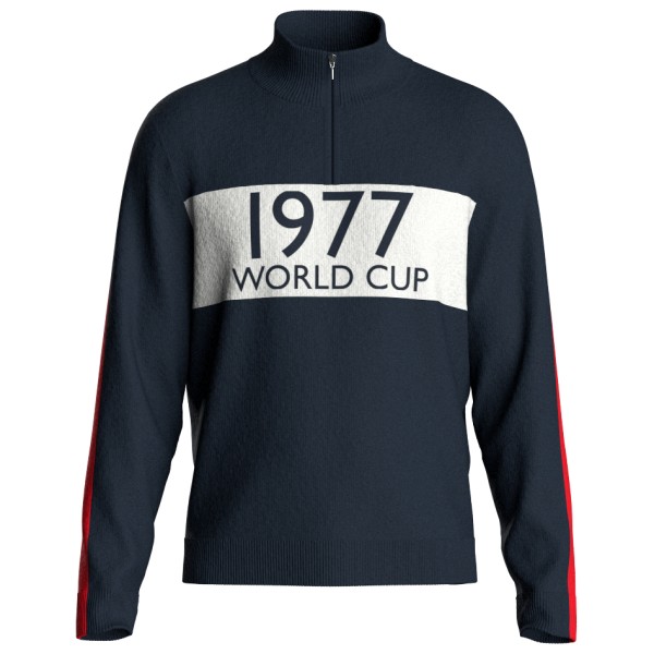 We Norwegians - Worldcup ZipUp - Merinopullover Gr L;M;S;XL blau;schwarz von We Norwegians