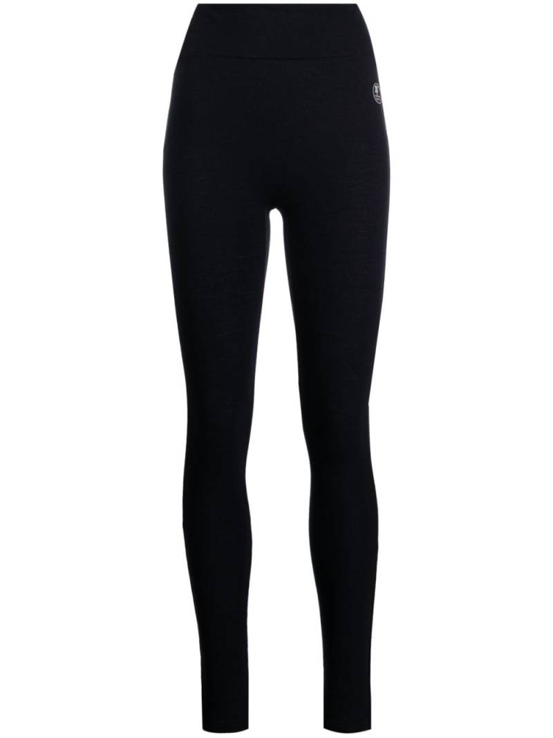 We Norwegians high-waisted ski leggings - Blue von We Norwegians