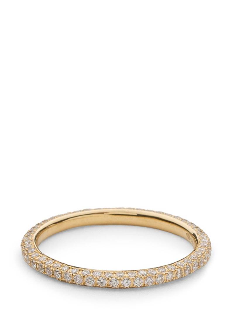 We by WHITEbIRD 18kt recycled yellow gold Giulia diamond ring von We by WHITEbIRD