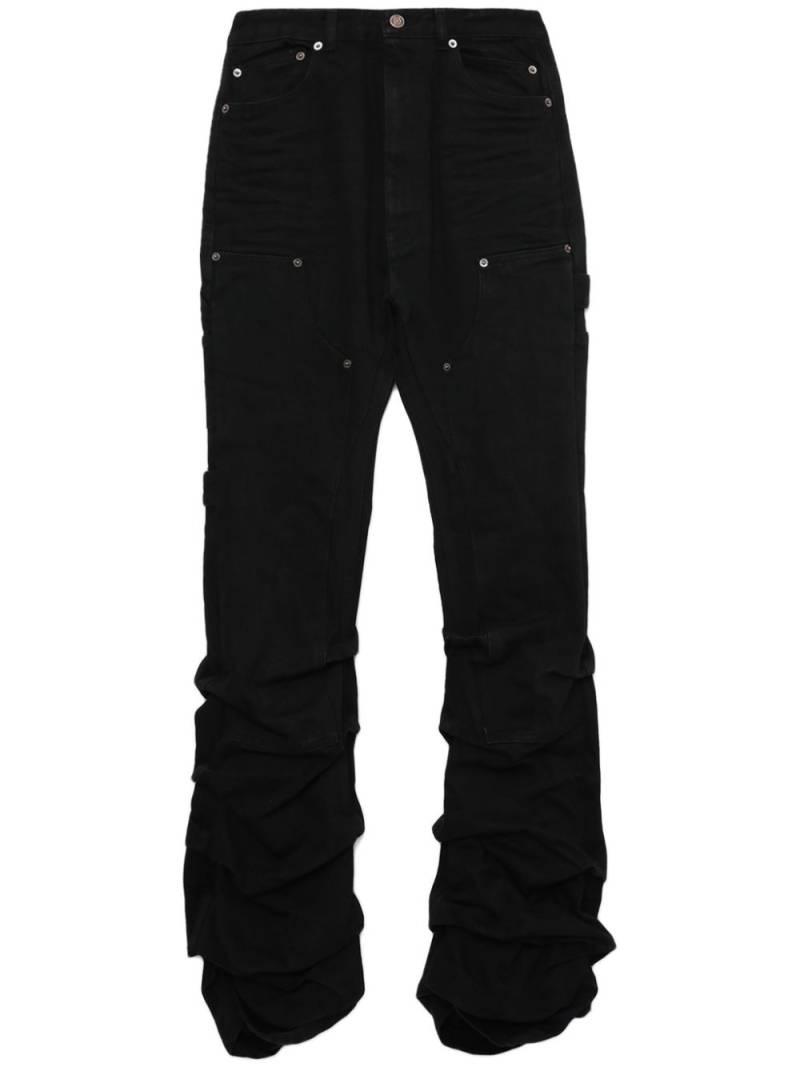 We11done Wave boyfriend jeans - Black von We11done