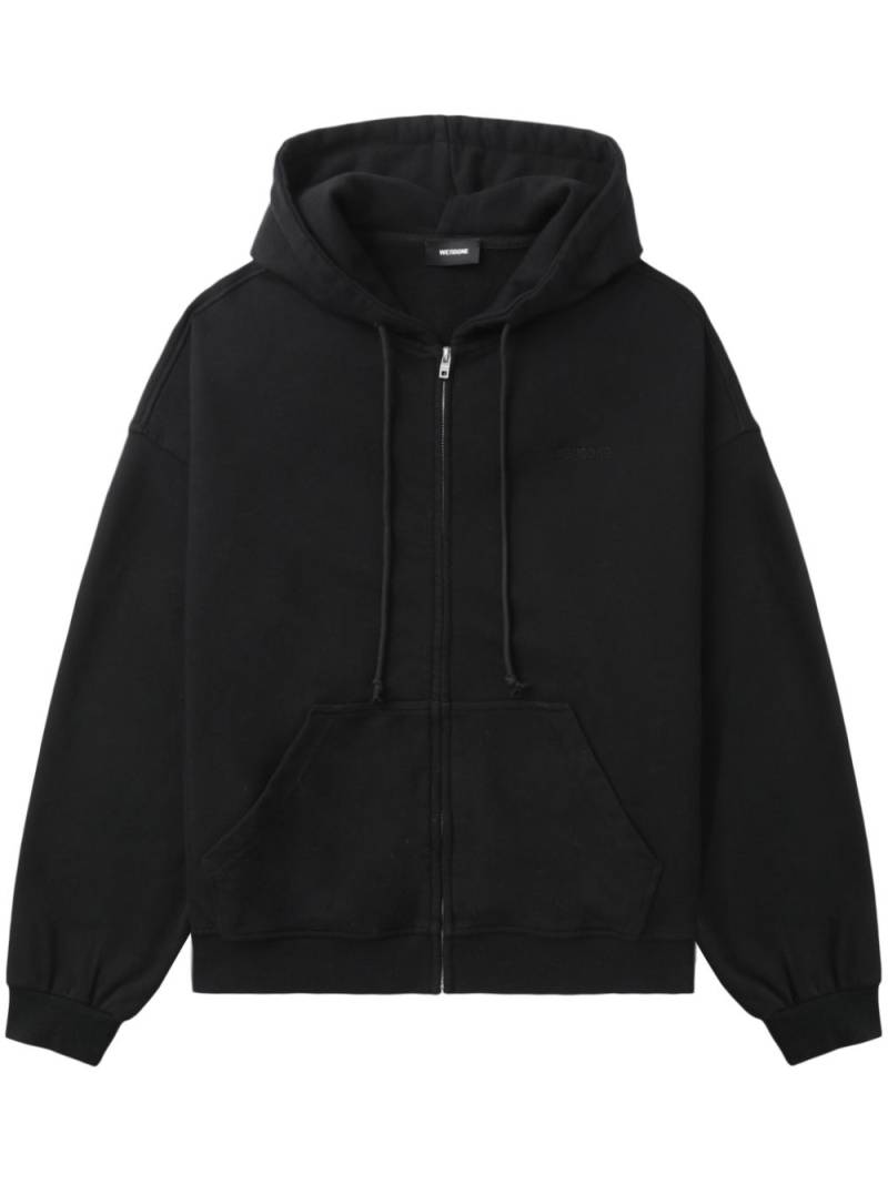 We11done graphic-print hoodie - Black von We11done