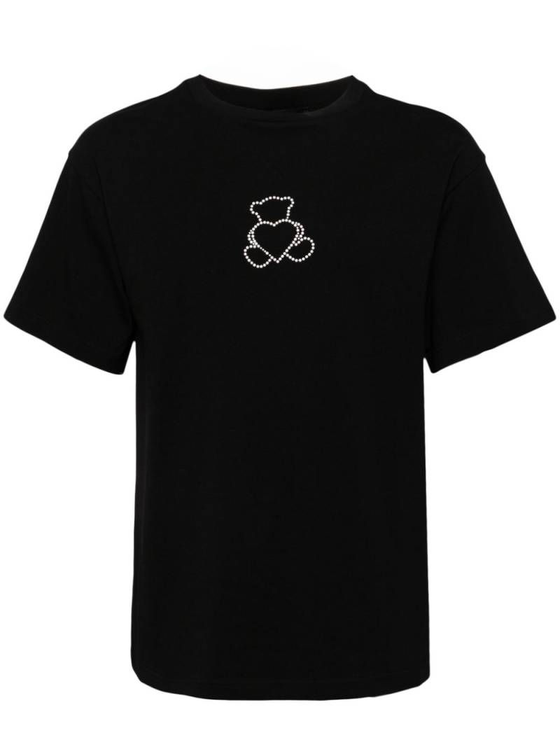 We11done pearl bear t-shirt - Black von We11done