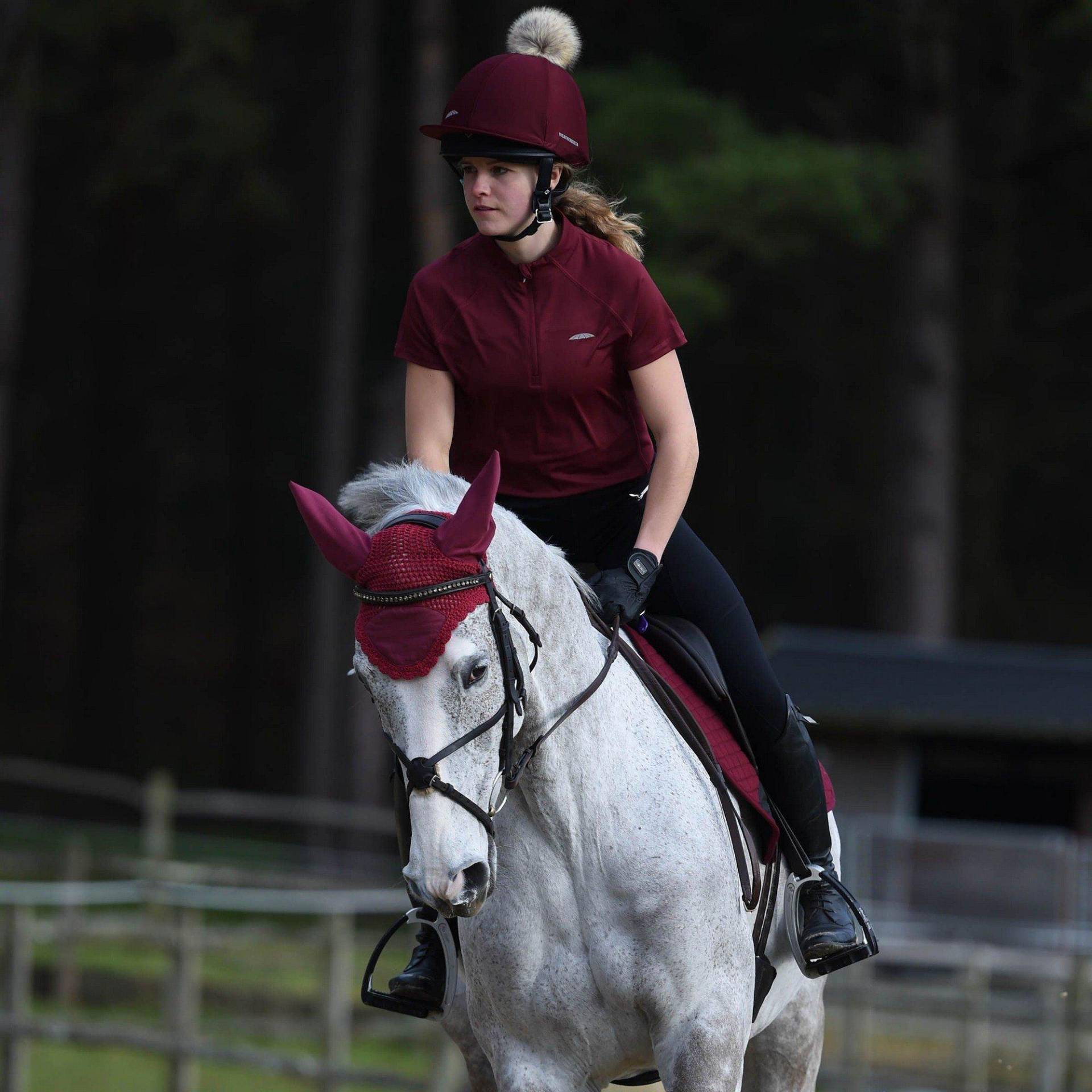 Weatherbeeta - Prime Base Layer Oberteil, für Damen, Bordeaux, Größe XS von Weatherbeeta