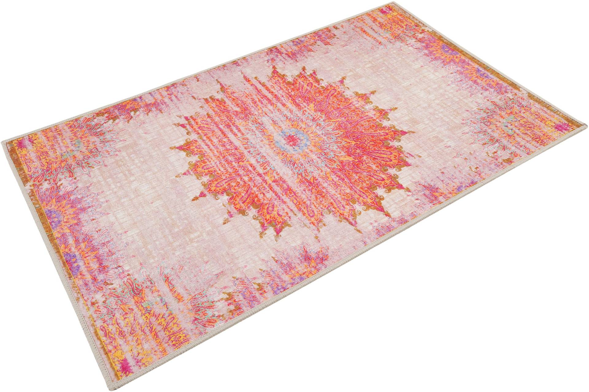 Wecon home Badematte »Sleepwalker«, rutschhemmend beschichtet, fussbodenheizungsgeeignet-schnell trocknend, Vintage Orient Stil, Badezimmerteppich, waschbar Wecon home Badematte »Sleepwalker«, rutschhemmend beschichtet, fussbodenheizungsgeeignet-schnell trocknend, Vintage Orient Stil, Badezimmerteppich, waschbar von Wecon Home