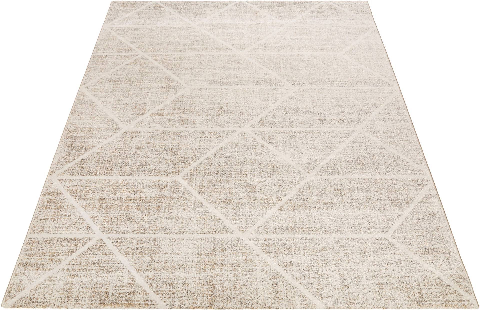 Wecon home Teppich »Bossa Lounge«, rechteckig, 10 mm Höhe, 3D-Design, Kurzflor, Wohnzimmer Wecon home Teppich »Bossa Lounge«, rechteckig, 10 mm Höhe, 3D-Design, Kurzflor, Wohnzimmer von Wecon Home