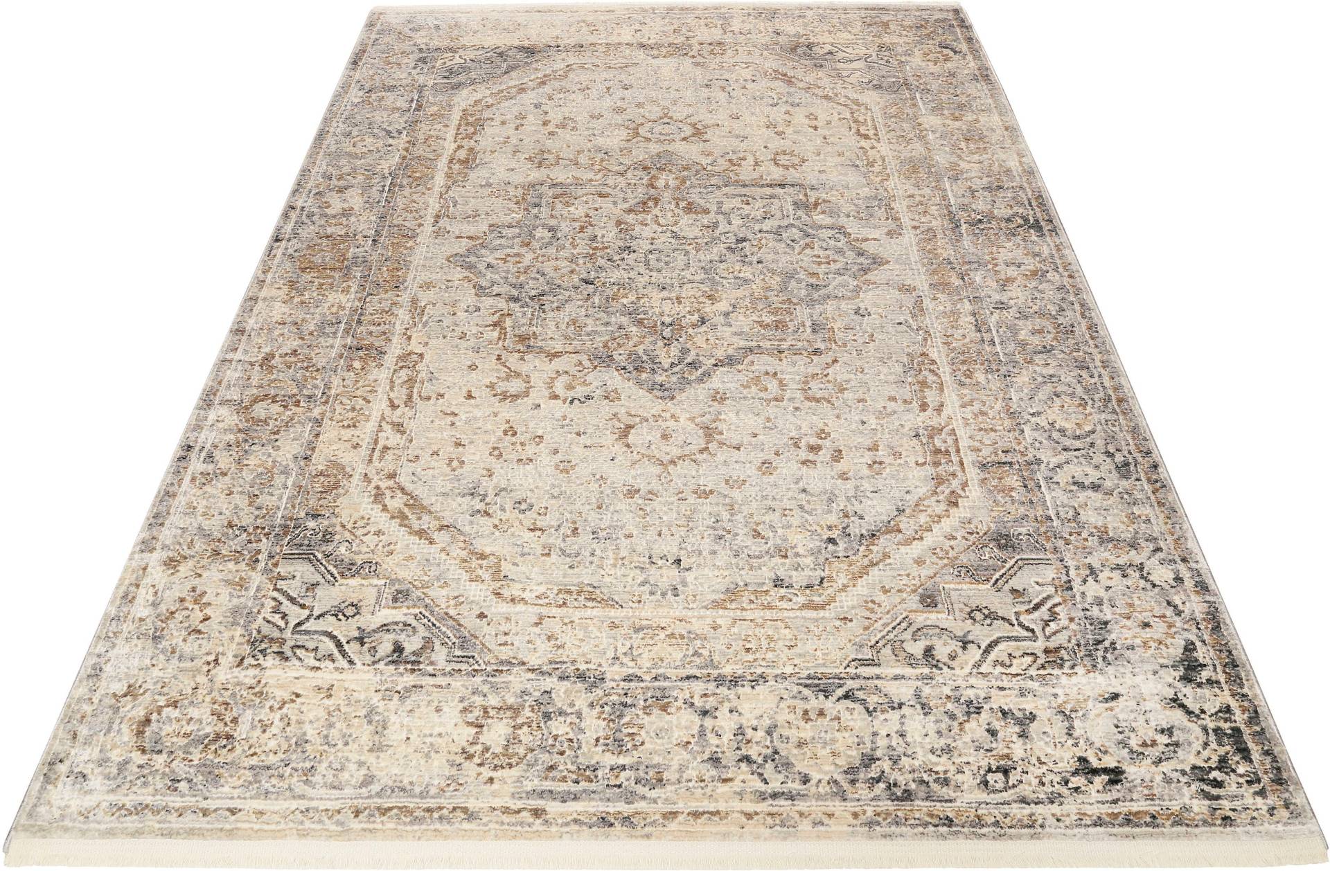 Wecon home Teppich »SoHo Touch«, rechteckig, 7 mm Höhe, Hoch-Tief-Struktur, Wohnzimmer Wecon home Teppich »SoHo Touch«, rechteckig, 7 mm Höhe, Hoch-Tief-Struktur, Wohnzimmer von Wecon Home