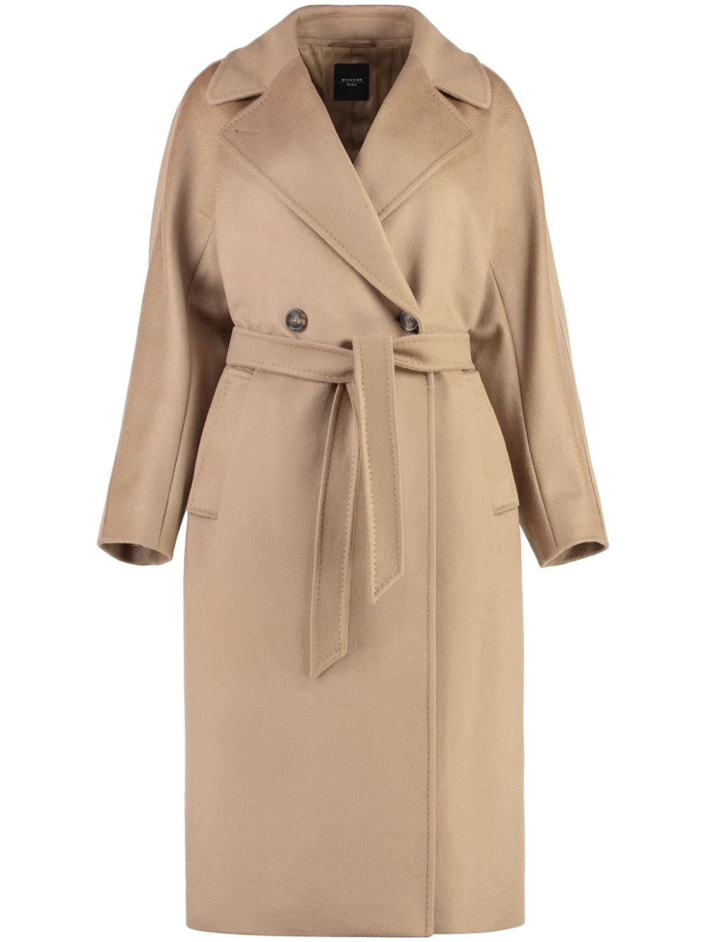 Weekend Max Mara belted wool coat - Neutrals von Weekend Max Mara