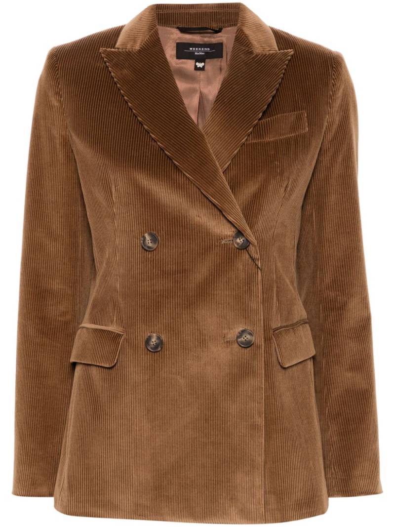 Weekend Max Mara single-breasted blazer - Brown von Weekend Max Mara