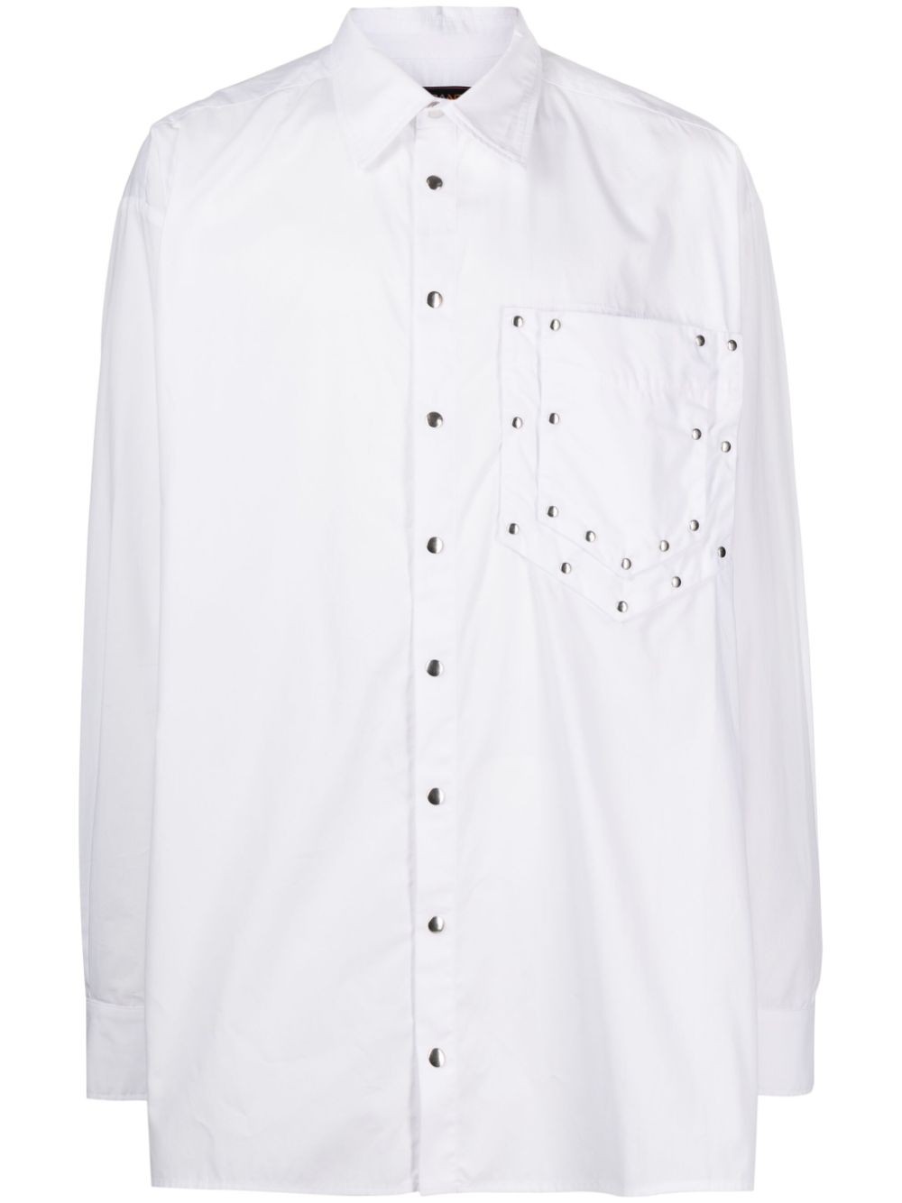 Weinsanto studded cotton shirt - White von Weinsanto