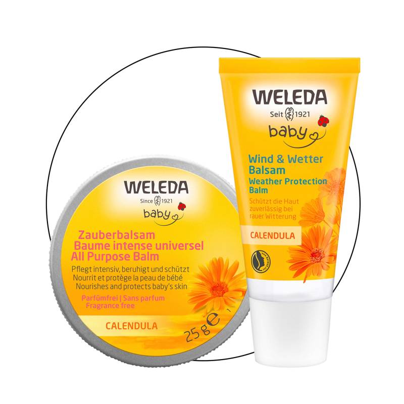 Bundle Calendula Baby für Unterwegs von Weleda