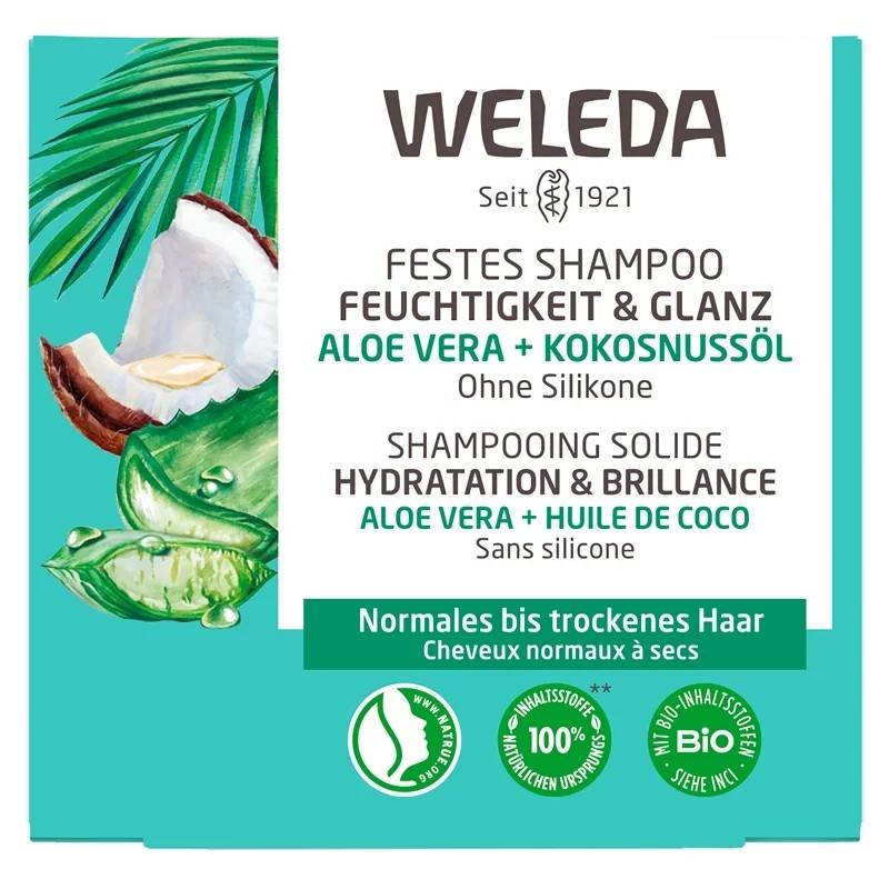 Weleda - Festes Shampoo Feuchtigkeit&Glanz von Weleda