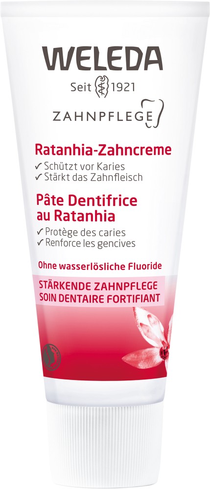 Weleda - Zahncreme Ratanhia von Weleda