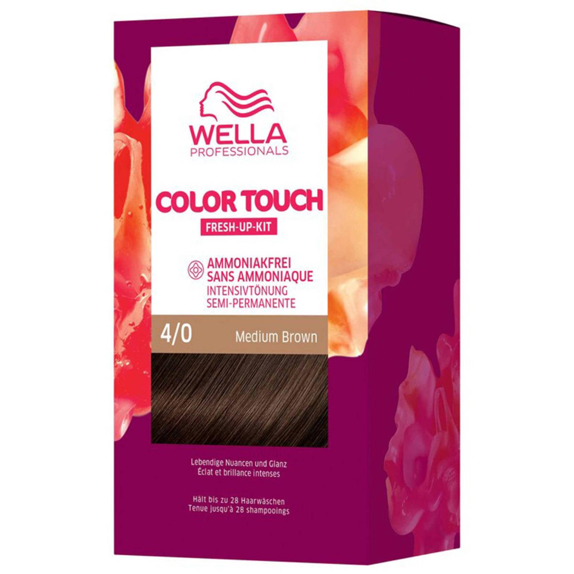 Wella Professionals Color Touch Fresh-Up Kits 4/0 Medium Brwon 130ml von Wella Professionals