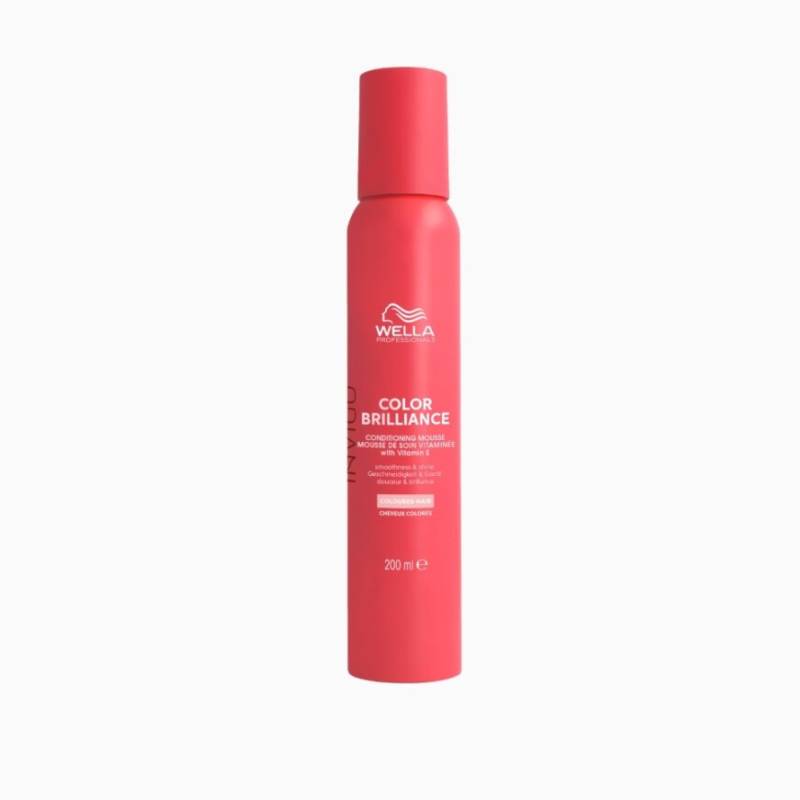 Wella Professionals Invigo Color Brilliance Vitamin Conditioning Mousse (Leave-In) 200ml von Wella Professionals