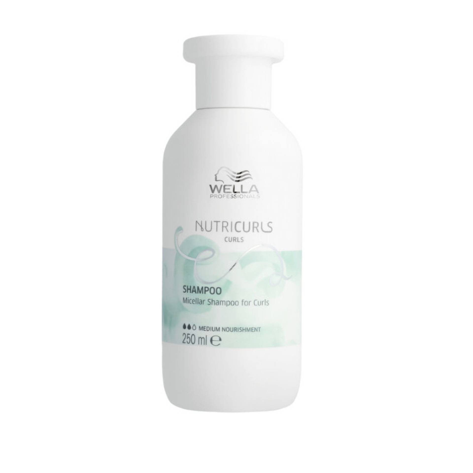 Wella Professionals NutriCurls Mizellen-Shampoo für Locken 250ml  von Wella Professionals