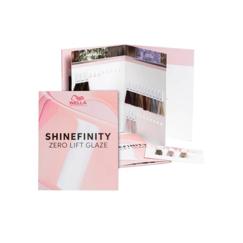 Wella Professionals SHINEFINITY COLOR CHART D von Wella Professionals