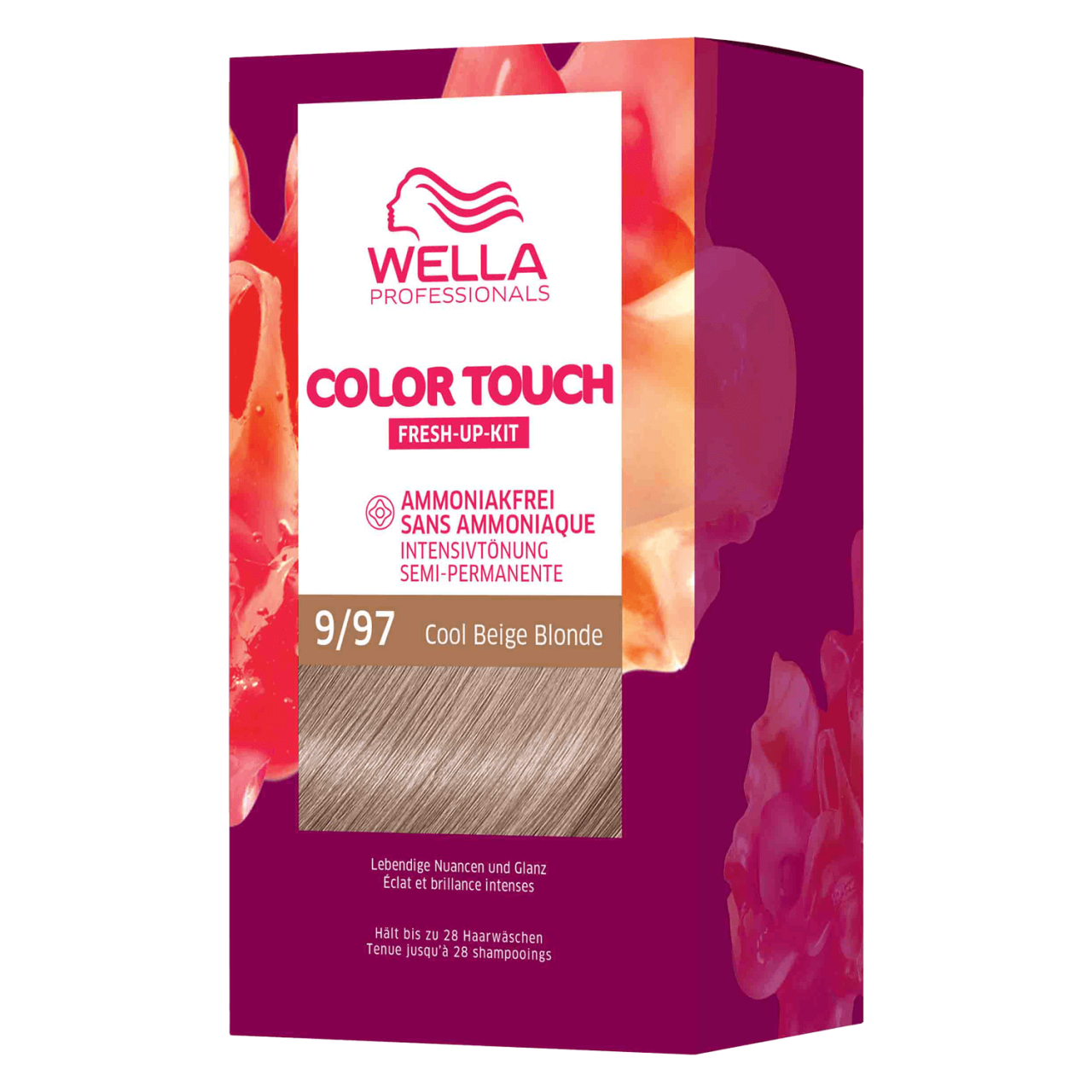 CT - Fresh Up Kit Pure Naturals 9/97 Cool Beige Blonde von Wella