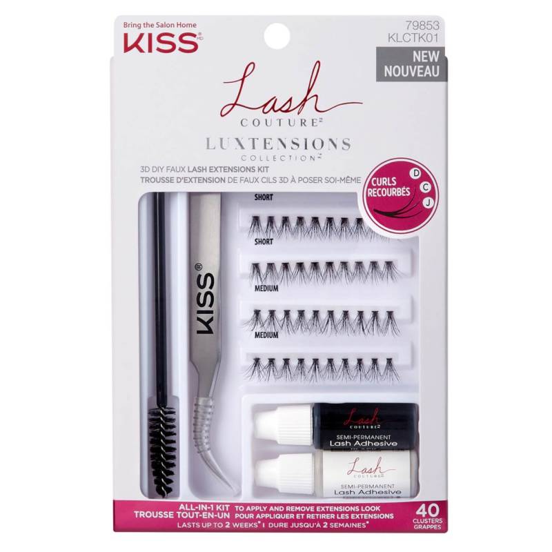 KISS Lashes - Couture LuXtension Cluster Kit von KISS