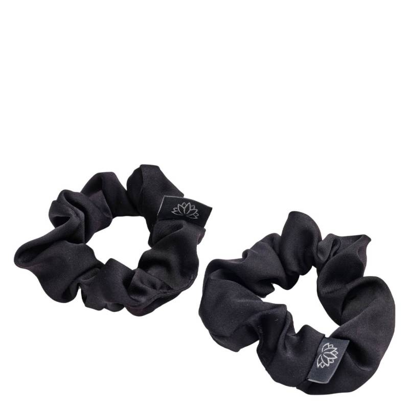 TRISA Hair - ECO Satin Scrunchie Schwarz von TRISA