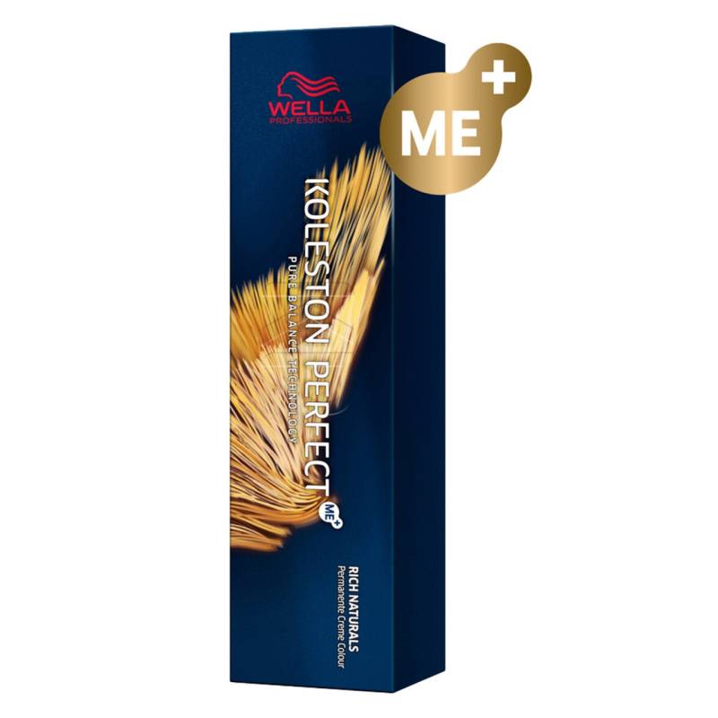 Koleston - Rich Naturals 4/3: mittelbraun gold von Wella