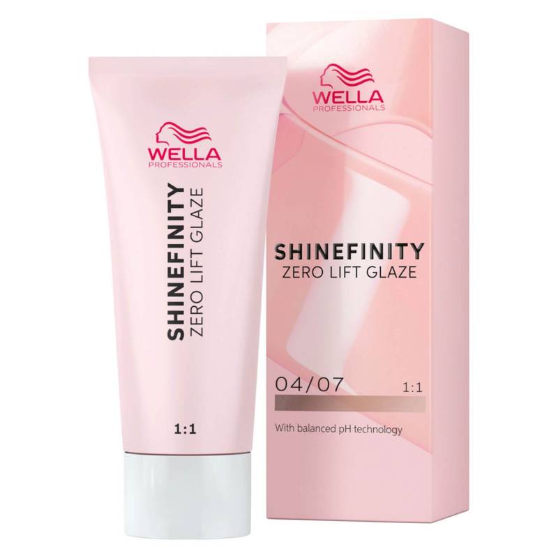 Shinefinity - Natural 04/07 Bitter Chocolate von Wella