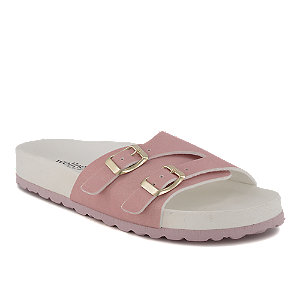 Wellness Damen Pantolette Rosa von Wellness