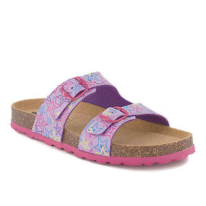 Wellness Mädchen Pantolette Lila von Wellness