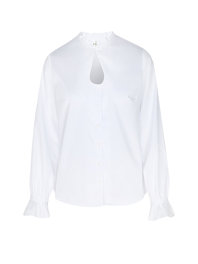 WENGER Dirndlbluse ELBE weiss | 38 von Wenger