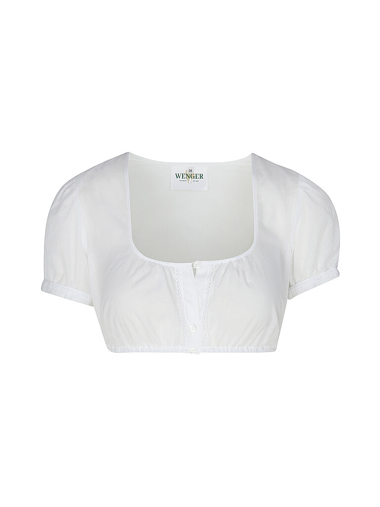 WENGER Dirndlbluse GISELA weiss | 34 von Wenger