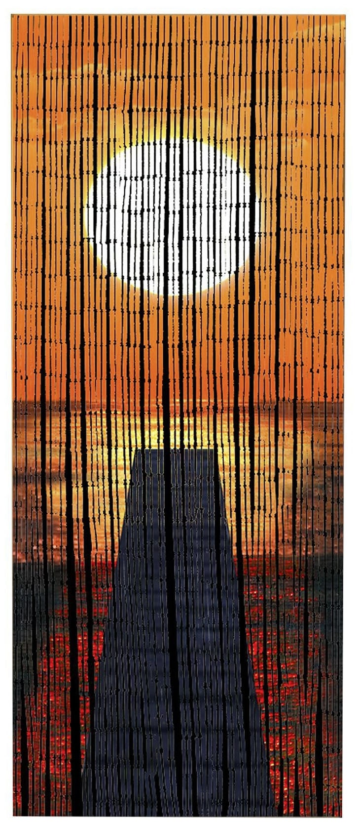 WENKO Türvorhang »Sonnenuntergang«, (1 St.), handgearbeitet WENKO Türvorhang »Sonnenuntergang«, (1 St.), handgearbeitet von Wenko